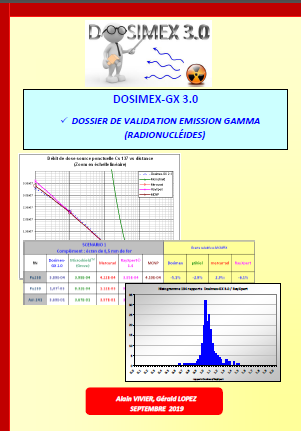 Couverture de manuel Dossier de validation émission gamma